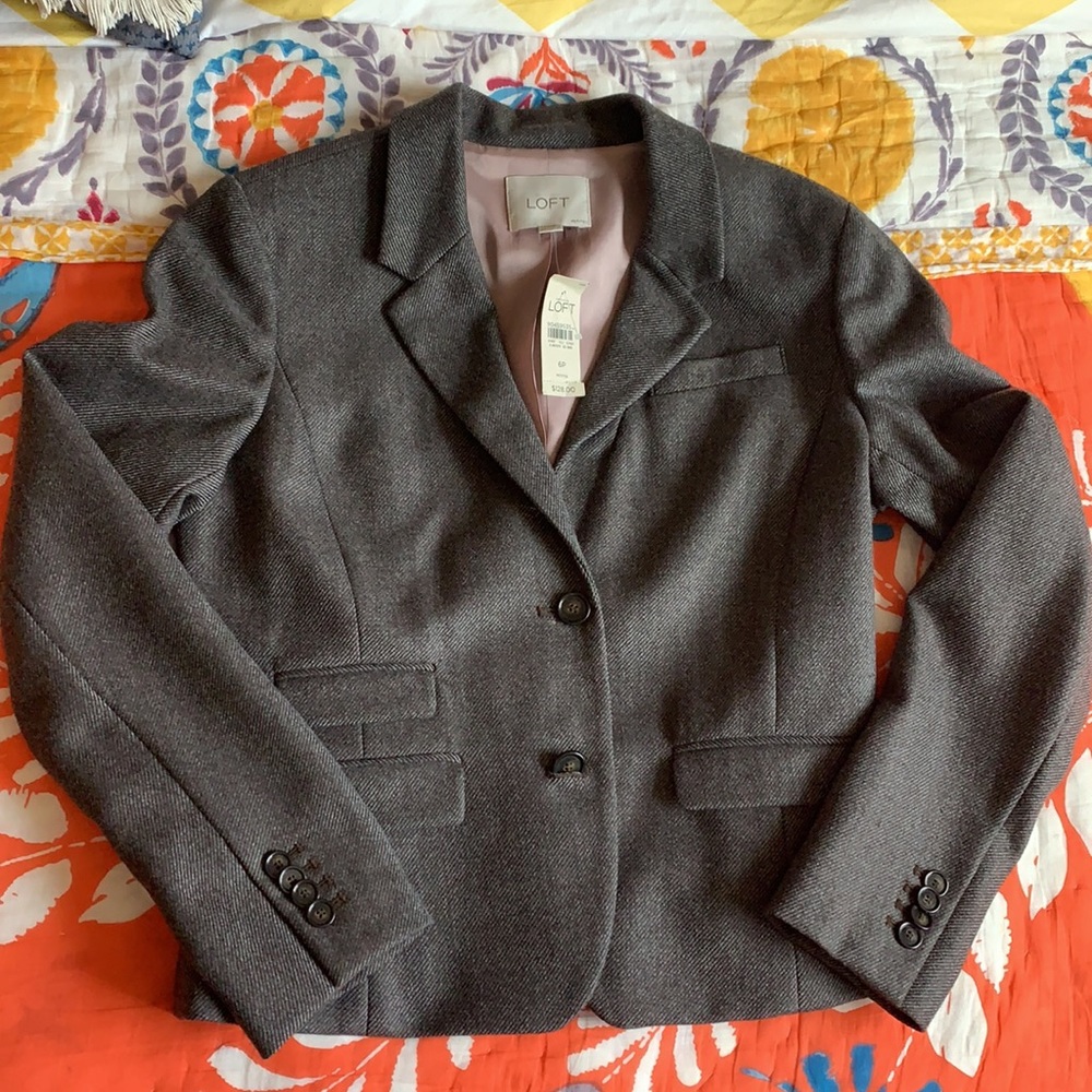 LOFT Wool Blazer 6P *NWT*